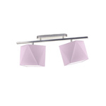 Lampa sufitowa do pokoju dziecka Pastelowy Diamencik 2xE27 