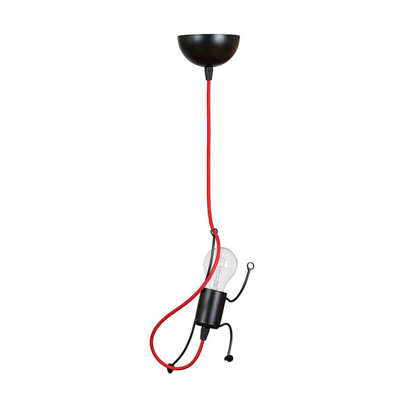 Lampa do pokoju dziecięcego czarna Bobi 1
