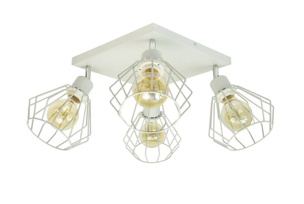 LAMPA ARTEMIDA PLAFON KWADRAT DIAMENT SZARA MODERNO