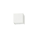 Kinkiet CUBE white 9cm sześcian