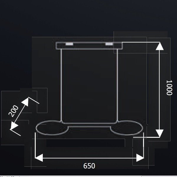 Lampa wisząca GIRO LED, max zwis 100 cm, śr 65 cm