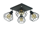 LAMPA ARTEMIDA PLAFON KWADRAT DIAMENT GRAFIT MODERNO