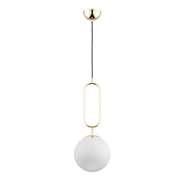 Lampa wisząca ALFA VAVIL 200 PRO ZŁOTA 1xE27 20cm | 61235