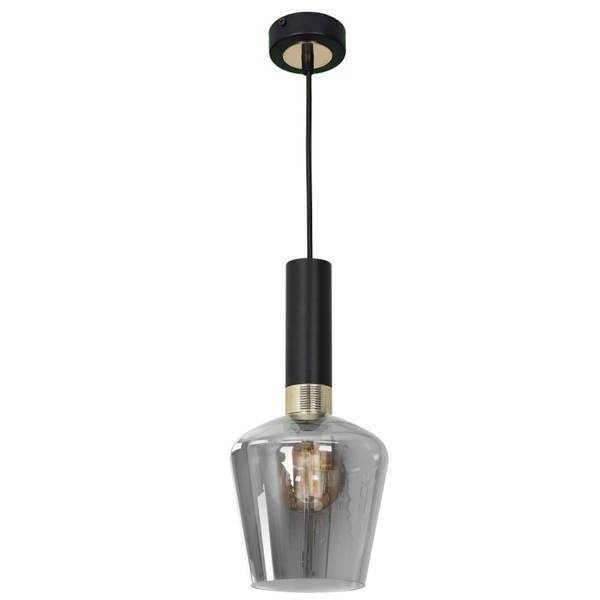 Nowoczesna lampa wisząca ROMA BLACK MLP6484