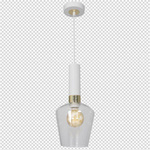 Nowoczesna lampa wisząca ROMA WHITE MLP6487