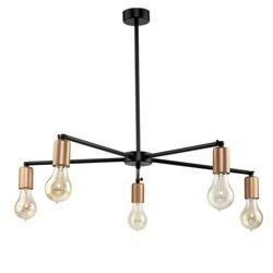 Minimalistyczna lampa STICKS retro śr 70cm