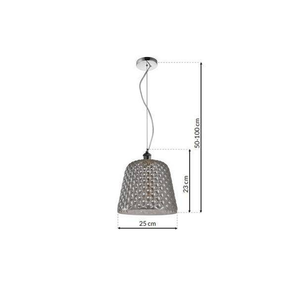 Nowoczesna lampa wisząca RIO czarny ML5553