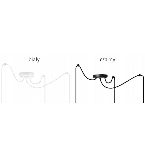 Lampa sufitowa do pokoju chłopca z motywem piłki nożnej typu pająk 2xE27 Led