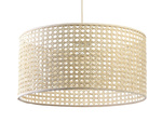 Lampa w stylu Boho Rotang z naturalnego ratanu- średnica 40 cm 