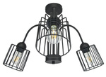 SUFITOWA LAMPA ARCANA 3 CZARNA TUBA