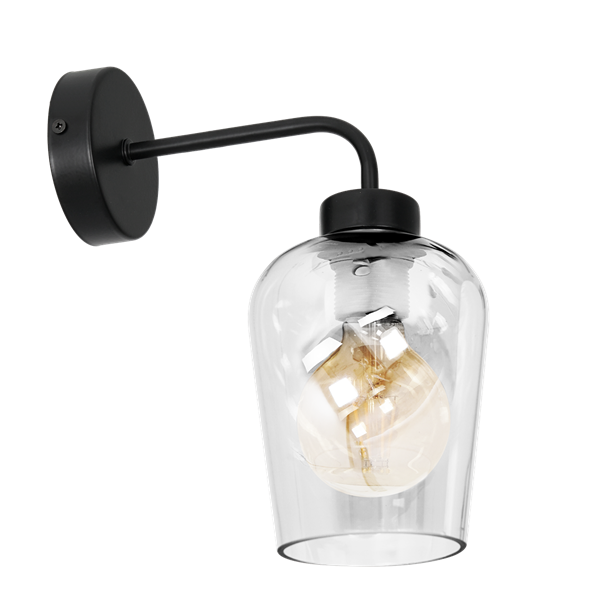 Nowoczesna lampa ścienna kinkiet SANTIAGO CLEAR MLP6599
