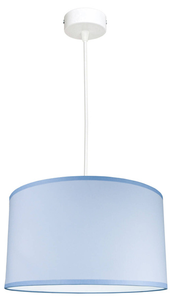 Lampa sufitowa do pokoju chłopca niebieska Blue 1xE27