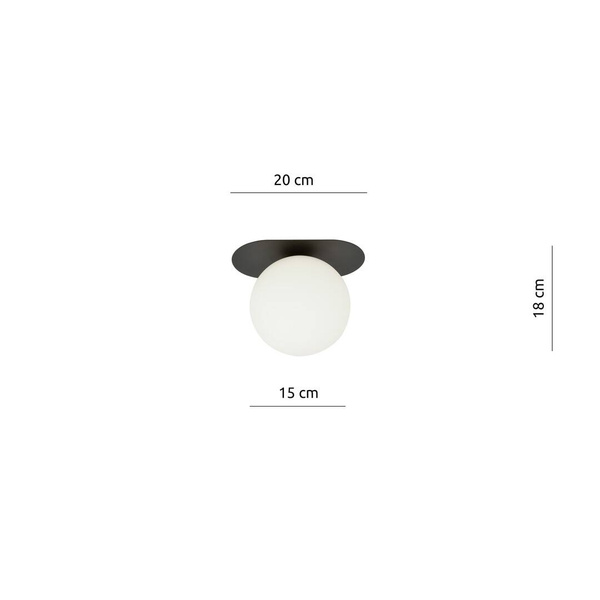 PLAZA 1 BLACK/OPAL
