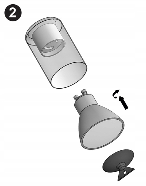 Lampa sufitowa do pokoju dziecka beżowa Zakręcony Cylinderek 3xGU10 