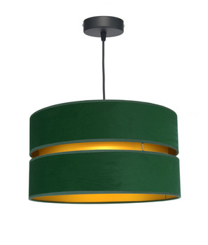 LAMPA SUFITOWA ZWIS ROYALO ABAŻUR ZIELEŃ