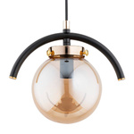 Nowoczesna lampa wisząca KORDA GOLD OP. OŚW. 1 PŁ