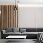 Lampa wisząca OVAL, MLP7045, czarny/drewno, 1x60W E27