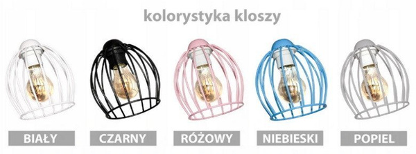  Lampa sufitowa dla dziewczynki różowa Motylek Owal 3