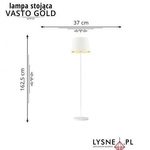 Lampa podłogowa VASTO GOLD