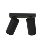 Lampa natynkowa sufitowa MONO II BLACK GOLD 10W GU10 | czarny złoty