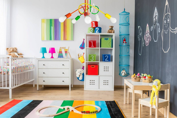 Lampa sufitowa do pokoju dziecięcego kolorowa Mondo 1001/5MX3