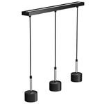 Lampa wisząca ARENA, MLP7785, czarny/srebrny, 3x11W GX53