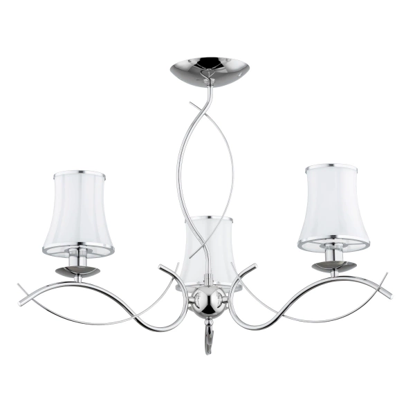 Lampa sufitowa ALFA MONZA ART. CHROM 3xE14 68cm | 62336