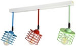 Lampa sufitowa do pokoju młodzieżowego w stylu loft Listwa Edison Koszyk 3