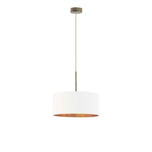 Nowoczesna lampa wisząca Cylinder fi - 30 cm GOLD