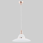 Nowoczesny lampa sufitowa MILEY I miedź śr. 42cm