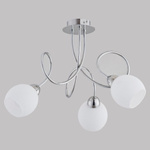 Lampa sufitowa FLORIDA III chrom/biały śr. 45cm