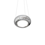 Zwis pojedyńczy LED MERCURIO chrom 25cm