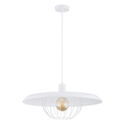 Lampa wisząca ALFA GIGIA BIAŁA 1xE27 56cm | 61299
