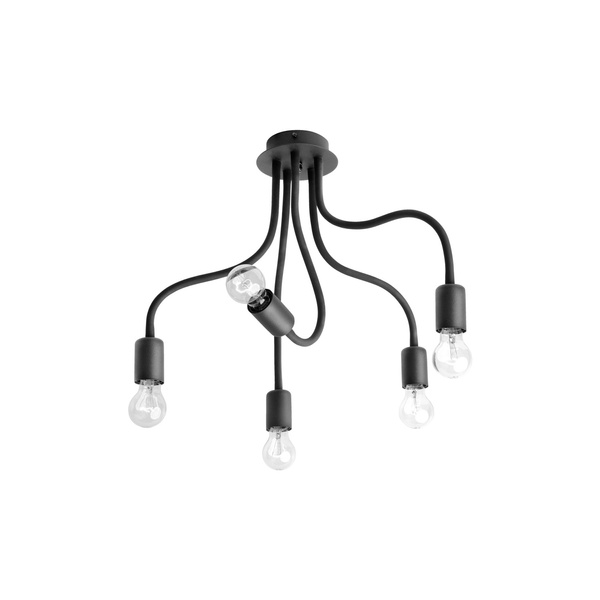 Lampa sufitowa FLEX BLACK V