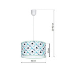 Lampa wisząca DINO 1xE27 MLP4951