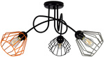 Nowoczesna lampa sufitowa do pokoju dziecka Edison Druciak 3