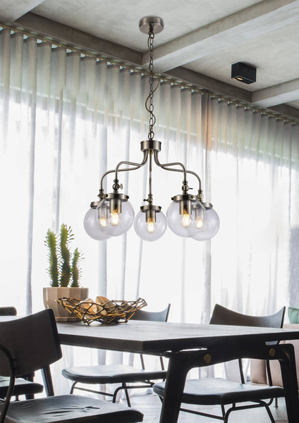 Lampa sufitowa Candellux Ballet 35-70876  E27 patyna