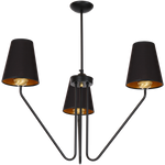 Żyrandol VICTORIA BLACK 3xE27 MLP4912