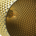Nowoczesna lampa wisząca FIJI złoty ML5548