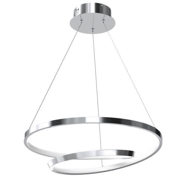 Lampa wisząca LUCERO, ML7949, chrom, 48W LED, barwa neutralna 4000K