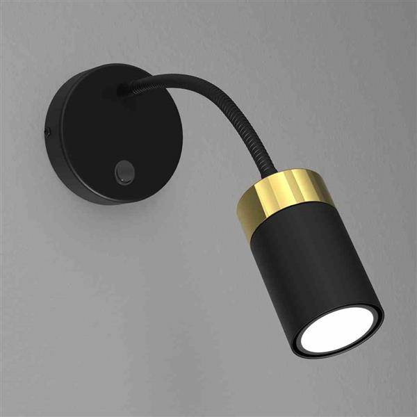 Kinkiet flex JOKER BLACK GOLD 1xGU10 | Czarny