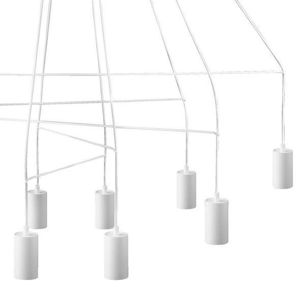 Lampa wisząca nad stół  IMBRIA WHITE X 10pkt
