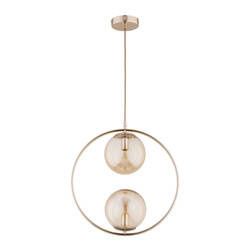 Lampa wisząca ADINO 54 dł. 38,5cm 2xE14 | złoty