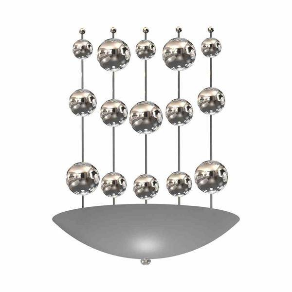Oprawa ścienna PERLA SILVER LED