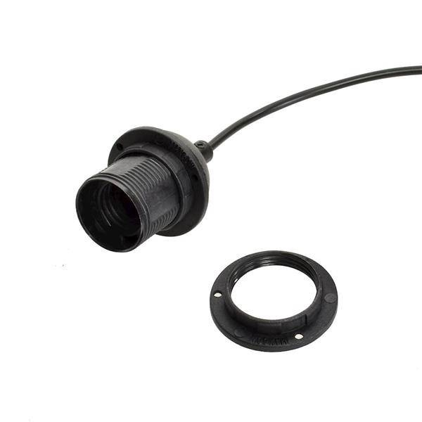 Lampa wisząca INDUSTRIALNA LUPO BLACK/GOLD 1xE27 MLP6270
