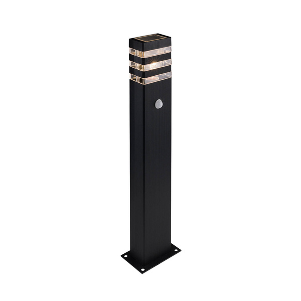 Słupek zewnętrzny z czujnikiem RIO SENSOR czarny 65cm