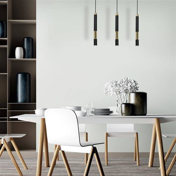 Lampa wisząca DALLAS GOLD 3xGU10 Listwa MLP6547