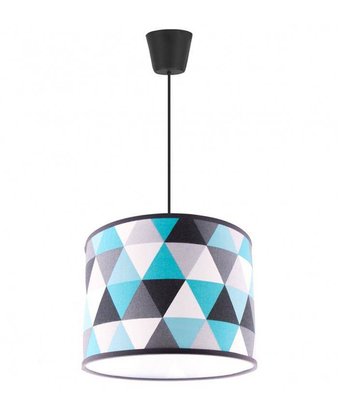 Lampa do pokoju dziecka z kolorowym z abażurem 