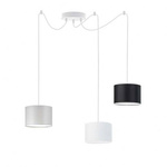 Lampa wisząca do pokoju dziecka typu pająk Tęczowy Cylinderek