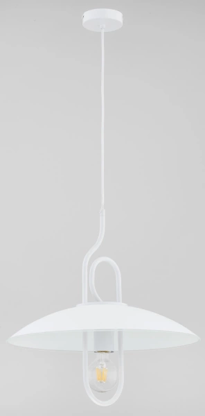 Lampa wisząca ALFA CHEE BIAŁA 1xE27 47cm | 60625